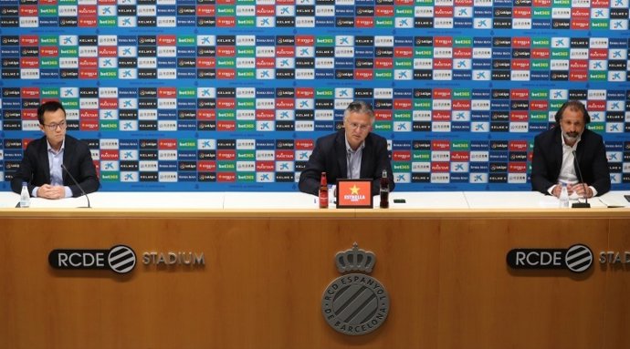 Rueda de prensa del RCD Espanyol de planificación de la temporada 2020/21