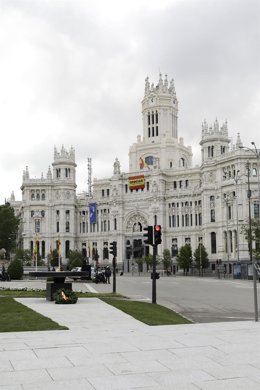 Palacio de Cibeles, sede del Ayuntamiento de Madrid.