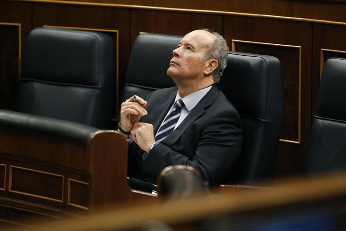El ministro de Justicia, Juan Carlos Campo, en el Congreso de los Diputados