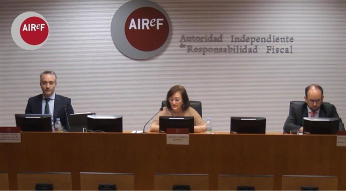 Acto de pesentación del estudio de la AIRef, celebrado de forma telemática
