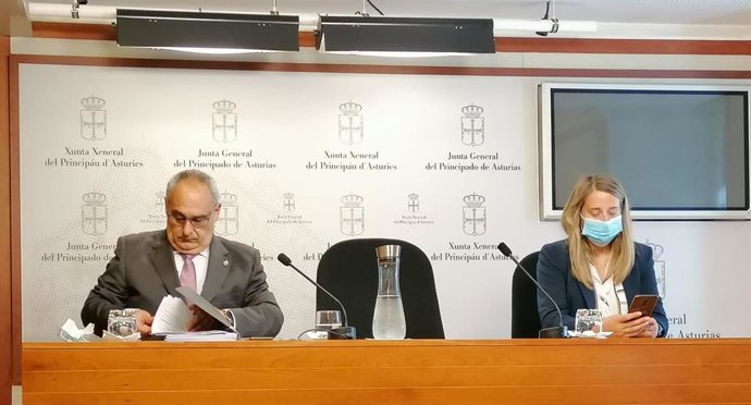 Los diputados del PP Javier Brea y Cristina Vega.