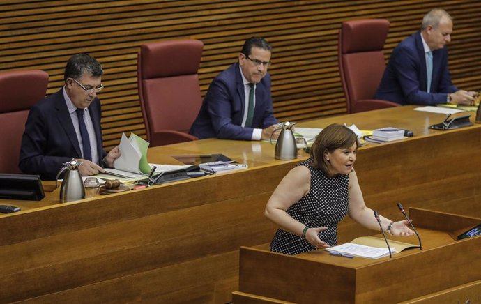 La presidenta del PP valenciano, Isabel Bonig