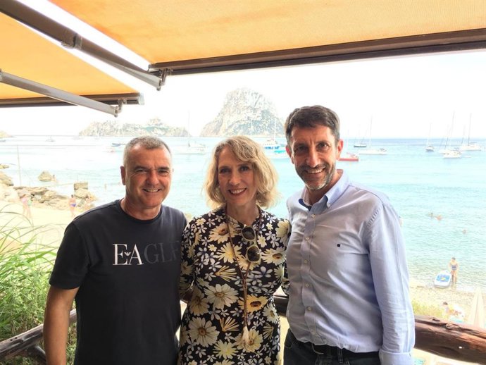 Representantes de El PI y Más Eivissa