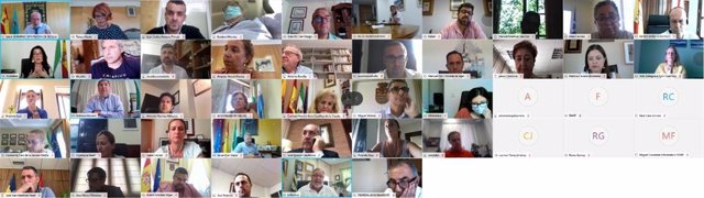 Reunión virtual de los órganos de gobierno de la FAMP