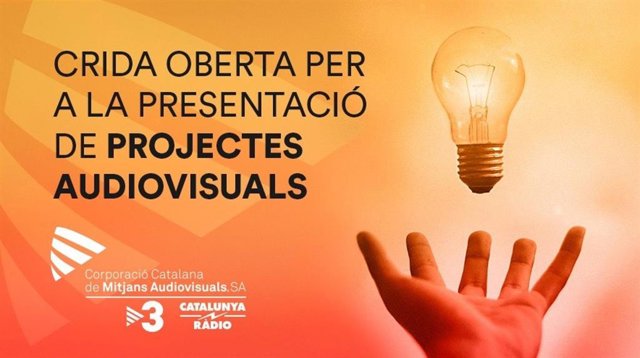 Cartel del llamamiento de la CCMA para proyectos audiovisuales