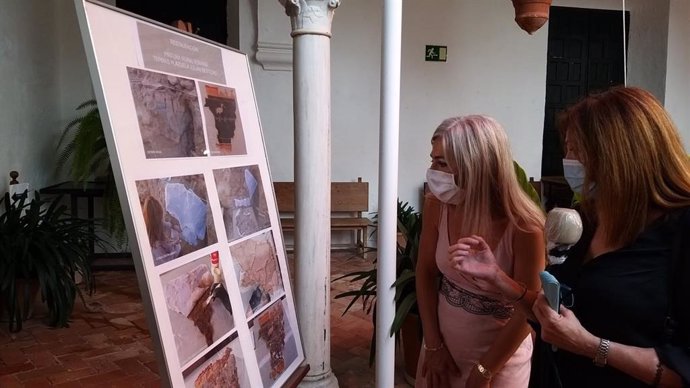 La consejera de Cultura y Patrimonio Histórico, Patricia del Pozo, en Carmona (Sevilla)