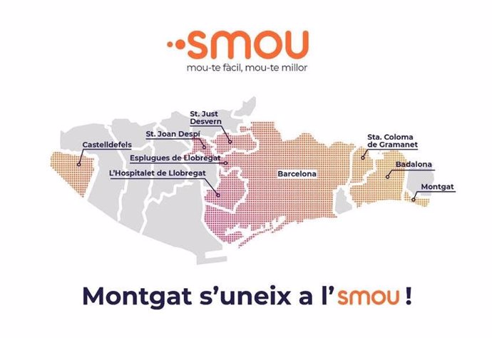 Montgat (Barcelona) s'uneix a l'app de mobilitat metropolitana Smou