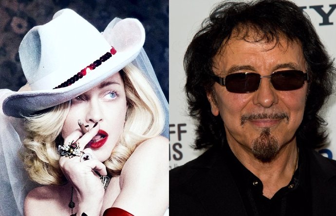 Tommy Iommi de Black Sabbath echó a Madonna de su sala de ensayo