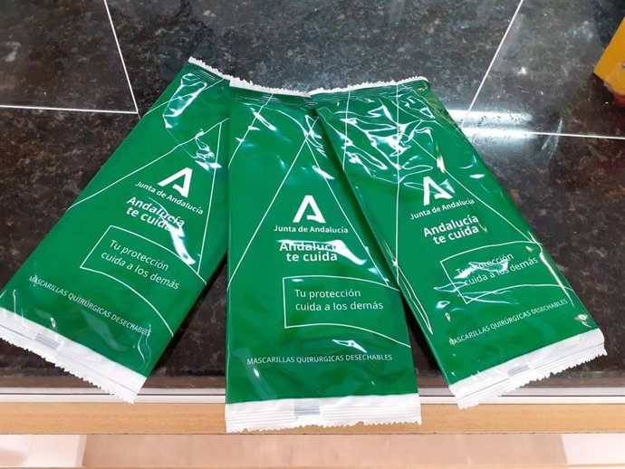 Mascarillas Junta de Andalucía