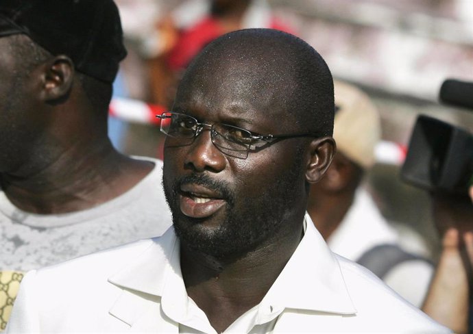 El presidente de Liberia, George Weah