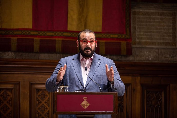 L'alcalde de Mataró, David Bote. Catalunya (Espanya), 22 de juny del 2020.