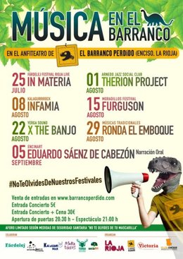 Música en El Barranco recupera los festivales de la zona durante los sábados de verano