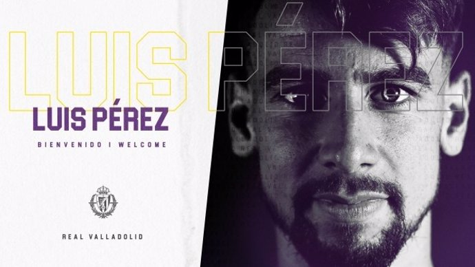 Fútbol.- Luis Pérez, tercer fichaje del Valladolid para la próxima temporada