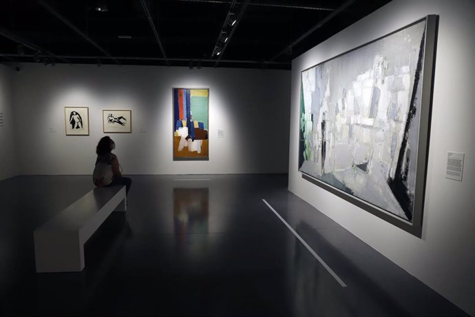 Exposición de Nicola de Stel, en el Centre Pompidou Málaga