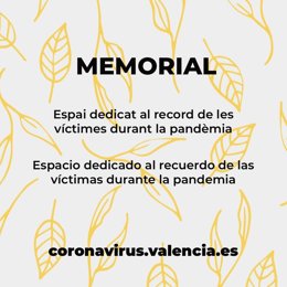 Memorial por las víctimas de la Covid-19