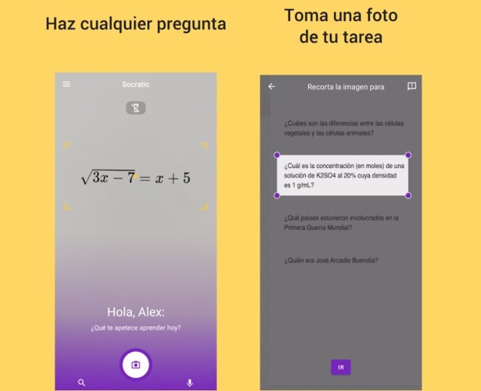 Socratis, la app de Google que ayuda con los deberes, ya está disponible en espa