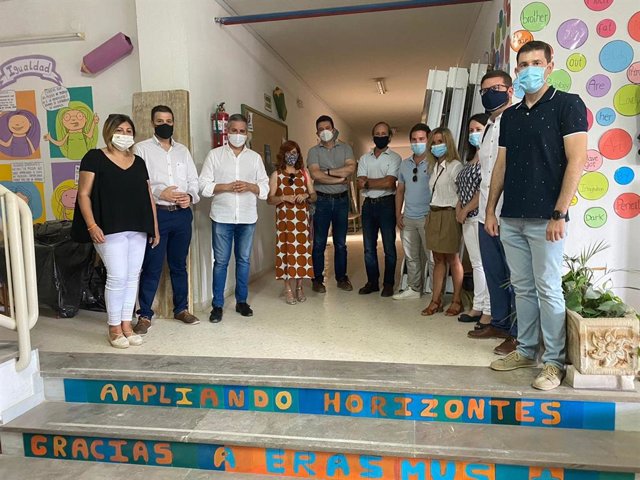 Visita a los centros educativos de Úbeda