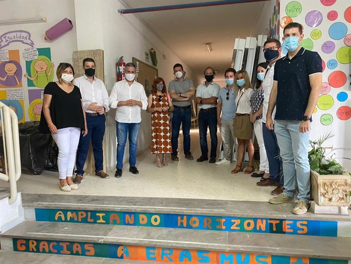 Visita a los centros educativos de Úbeda