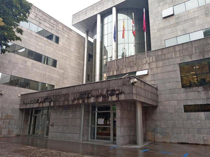 Juzgado de Durango (Vizcaya), donde han prestado declaración tres responsables del la empresa gestora del vertedero de Zaldibar