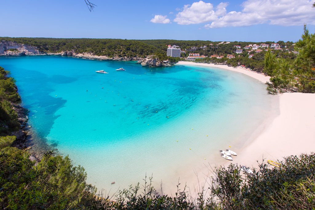 Playa Cala Galdana Beach en Ciutadella, Menorca