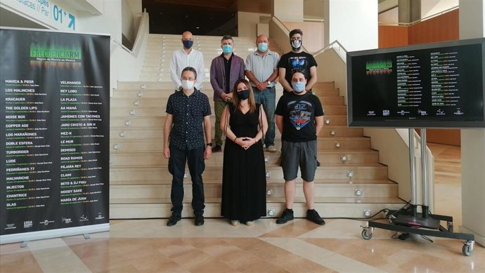 La consejera de Educación y Cultura, Esperanza Moreno, presentó hoy la programación de 'FrecuenciaRM' del Plan CREA.