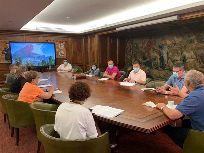 El alcalde de León, José Antonio Diez, preside la Junta de Gobierno Local celebrada este viernes.