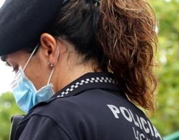 Imagen de archivo de una agente de la Policía Local de Valncia
