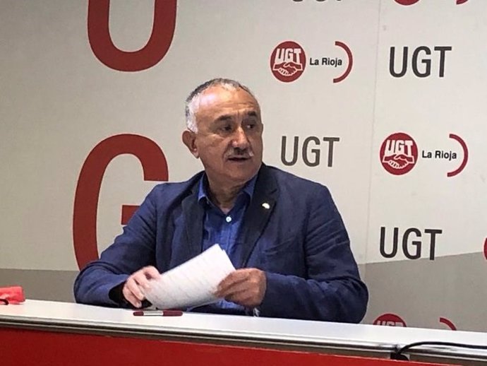 El secretario general de UGT, Pepe Álvarez