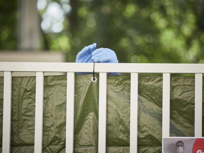 Recinto para realizar test