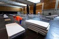 La Sala Multiusos de Zaragoza se habilita para alojar a pacientes asintomáticos o con síntomas leves de la COVID-19