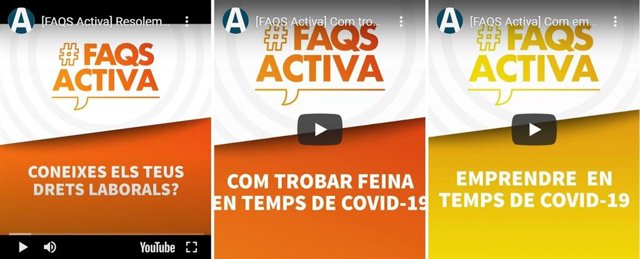 Barcelona Activa retoma en septiembre sus 'Live' en Instagram para resolver dudas de empleo