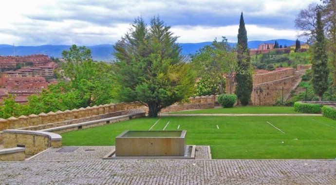 Jardines de los Zuloaga en Segovia.