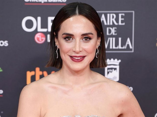Tamara Falco attends the Goya Cinema Awards 2020 during the 34th edition of the Goya Cinema Awards at Jose Maria Martin Carpena Sports Palace on January 25, 2020 in Malaga, Spain.