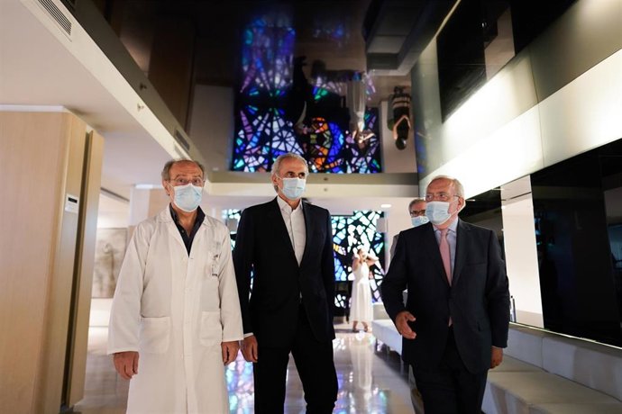 El consejero de Sanidad de la Comunidad de Madrid, Enrique Ruiz Escudero.