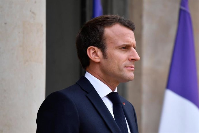 Emmanuel Macron, presidente de Francia