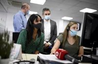 Villacís, "preocupada" por los rebrotes insiste en el uso de mascarilla y pide responsabilidad a los jóvenes