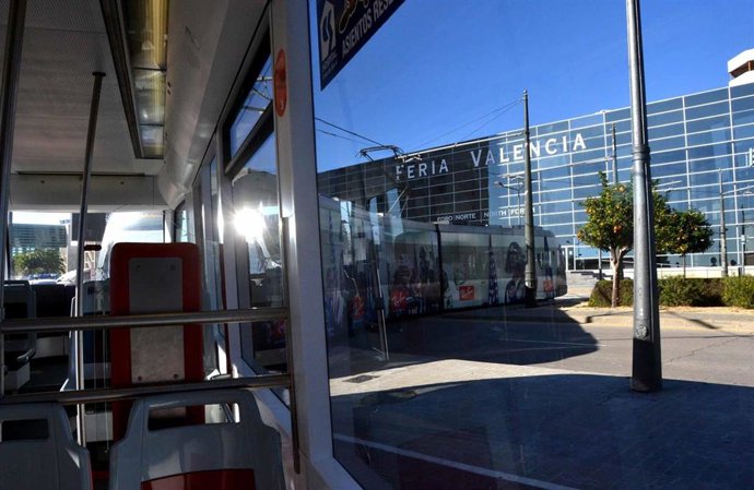 Tranvía en Feria Valencia