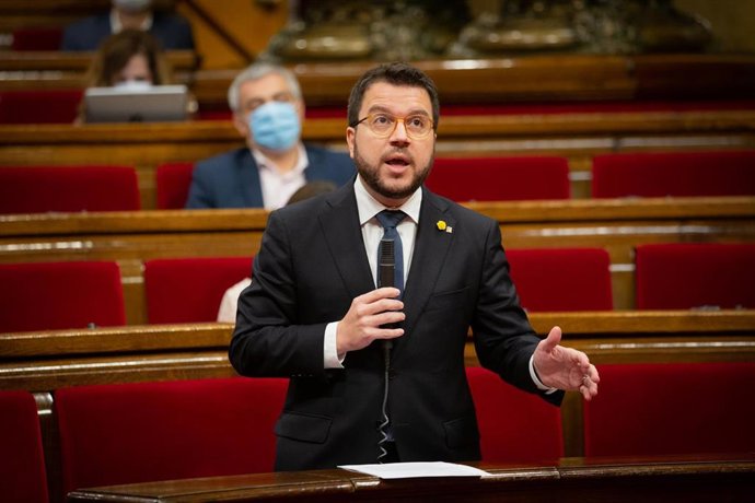 El vicepresidente de la Generalitat, Pere Aragons.