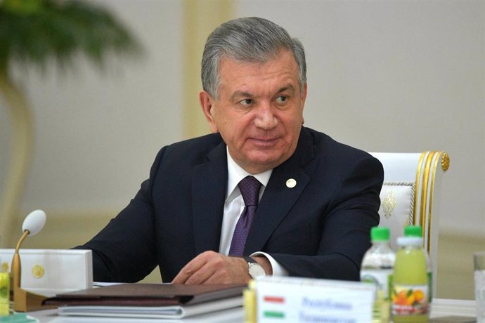 Imagen de archivo del presidente de Uzbekistán, Shavkat Mirziyoyev.