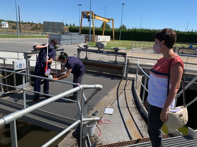Coronavirus.- Comienza el muestreo de aguas residuales en la EDAR de Valladolid 