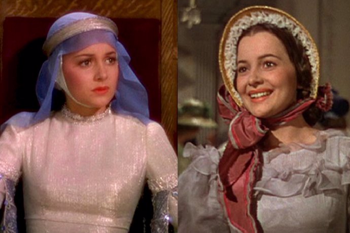 Olivia De Havilland En Robin Hood Y Lo Que El Viento Se Llevó