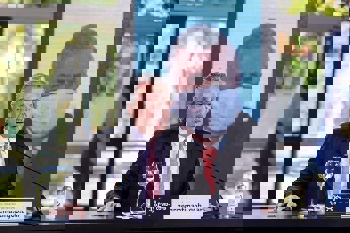 El presidente de Argentina, Alberto Fernández.