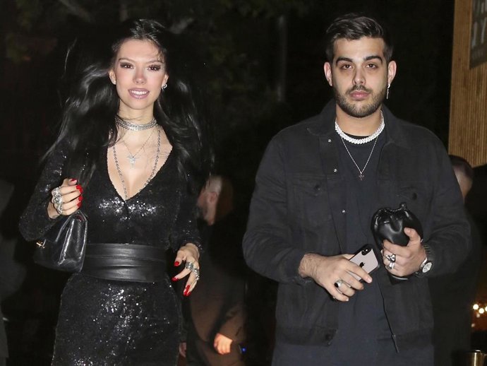 Alejandra Rubio y Álvaro Lobo, en una imagen de archivo disfrutando de una salida nocturna