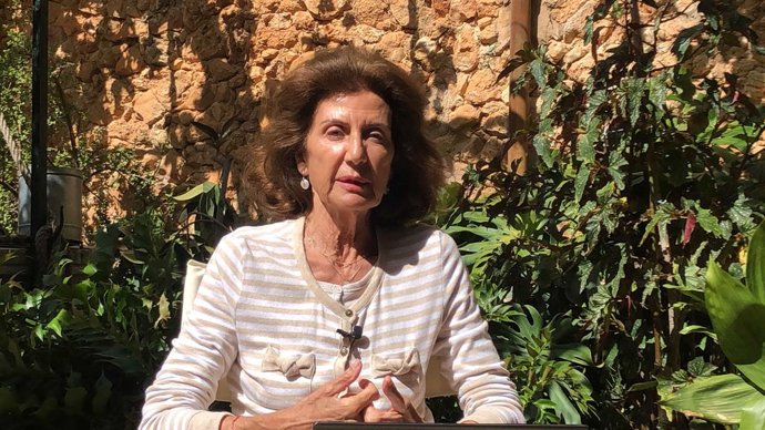 La presidenta de la CAEB, Carmen Planas.