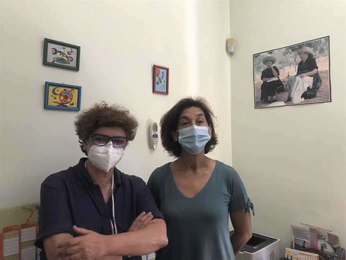 Trabajadoras sociales del Hospital Virgen del Rocío