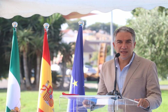 El consejero de la Presidencia, Administración Pública e Interior, Elías Bendodo.