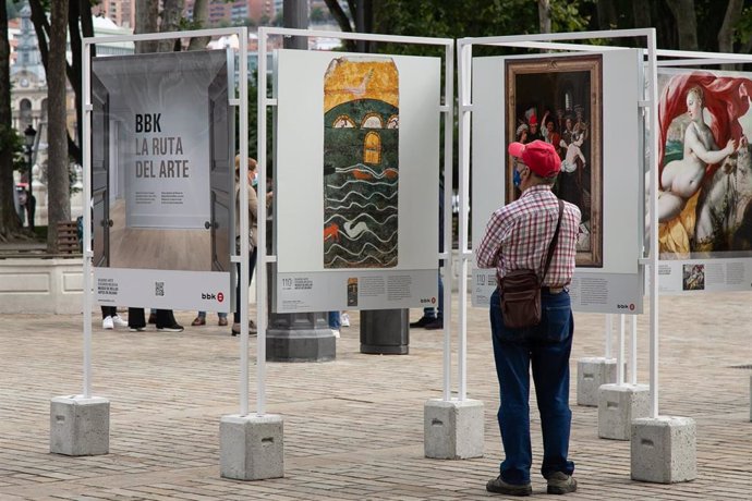 Exposición La Ruta del Arte BBK, inaugurada en Bilbao llega a Las Arenas