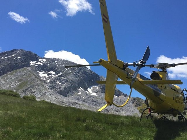 Helicóptero de Emergencias 112.
