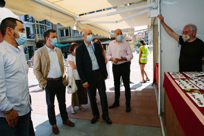 Inauguración de la XXXVII Feria de Artesanía de Soria.