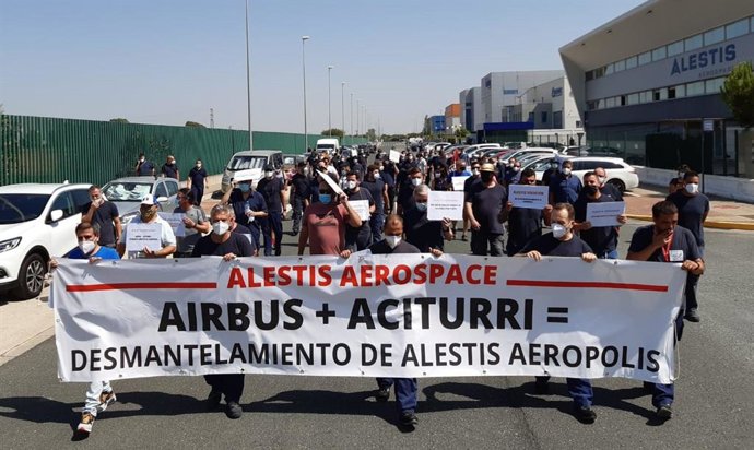 Paro parcial en la planta de Alestis en Aerópolis
